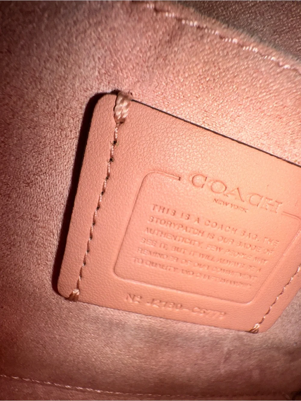 Coach compact satchel